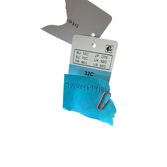 BTemptd Bra Womens 32C Denim Black Lace Lightly Padded - Picture 3 of 3